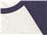 White Fleck/ Navy Triblend