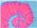Flo Blue/ Pink
