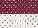 Maroon/ White
