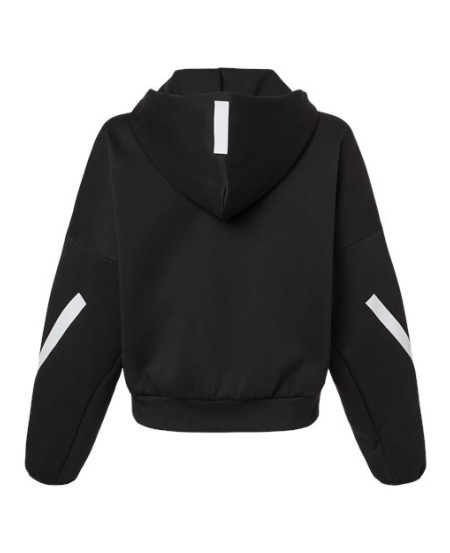 Adidas AT221 Women's Z.N.E. Full-Zip Hooded Sweatshirt – 9.7 oz. 57/43 Recycled Polyester/Cotton Double Knit | Loose Fit