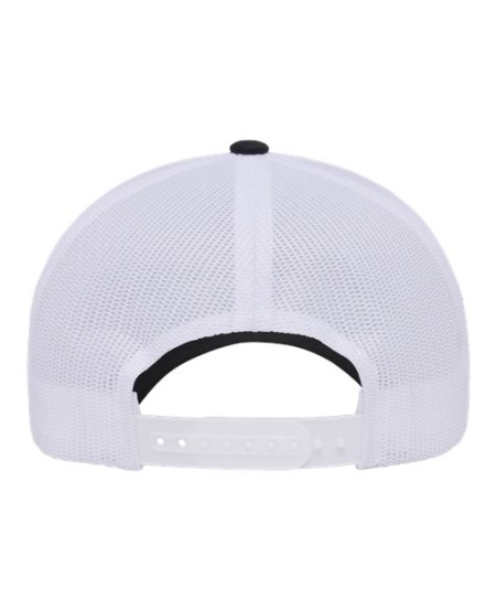 YP Classics 6606BD Retro Trucker Rope Cap – 74/26 Polyester/Cotton | 6-Panel Mid-Profile | Permacurv® Bill | OSFA