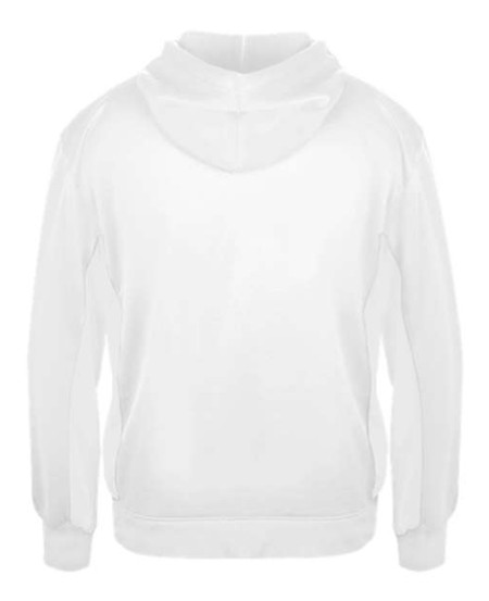 Badger 2454 Youth Performance Fleece Hooded Sweatshirt – 7 oz. 100% Polyester Moisture-Management Youth Performance Hoodie | XS–XL