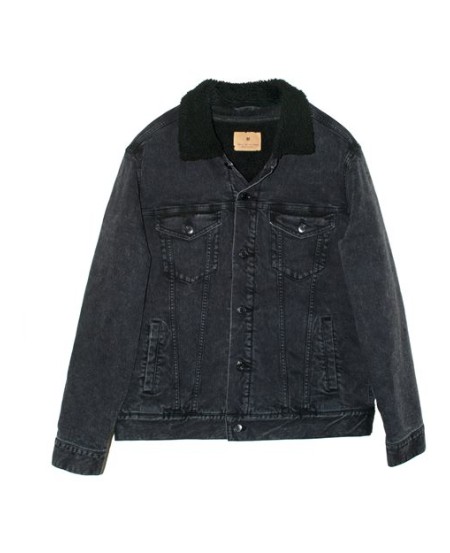 Threadfast Apparel 372J Unisex Sherpa-Lined Denim Jacket – 20.8 oz. Cotton/Spandex with Recycled Sherpa | XS–3XL