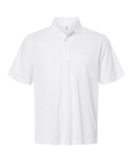 CORE365 CE108P Men's Nova Performance Pique Pocket Polo – 4 oz. 100% Recycled Polyester | S–5XL