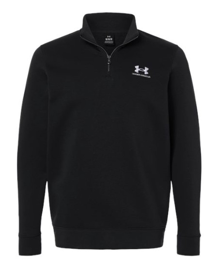 Under Armour 6012710 Men's Icon Fleece Quarter-Zip Pullover – 9.8 oz. 80/20 Cotton/Polyester Icon Fleece