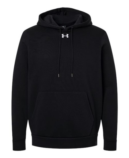 Under Armour 6014161 Men's Team Icon Fleece Hooded Sweatshirt – 8.26 oz. 80/20 Cotton/Polyester Team Hoodie