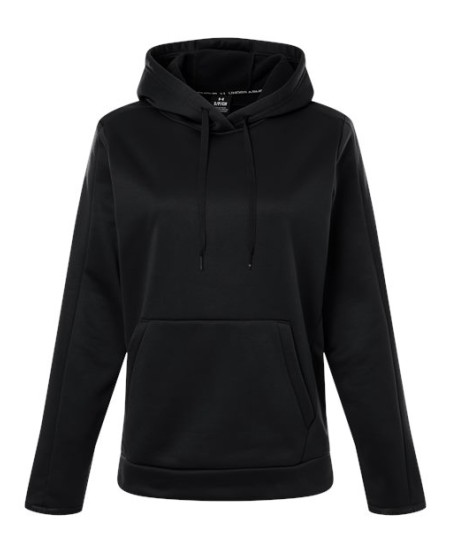 Under Armour 6010943 Women's Armour Fleece Pro Hooded Sweatshirt – 6.49 oz. 100% Recycled Polyester UA Storm