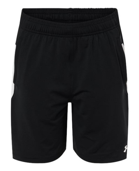 Under Armour 6012348 Youth Tech Vent Shorts – 4.37 oz. 90/10 Polyester/Elastane Youth Performance Shorts