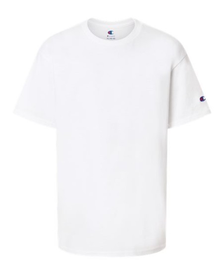 Champion CH1081 Youth Jersey T-Shirt – 100% Cotton Tag-Free Youth T-Shirt | XS–XL