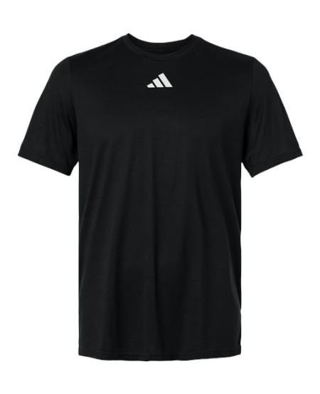 Adidas AT101 Men's Pregame Short Sleeve T-Shirt – Men's 4.4 oz. Recycled Polyester Performance Tee | S–4XL