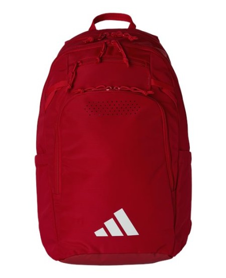 Adidas AB600 Defender 5 Backpack – Unisex 100% Polyester Backpack with Vented Pocket