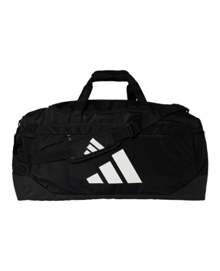 Adidas AB601 Defender 5 Large Duffel Bag – Unisex 100% Polyester Travel Duffel