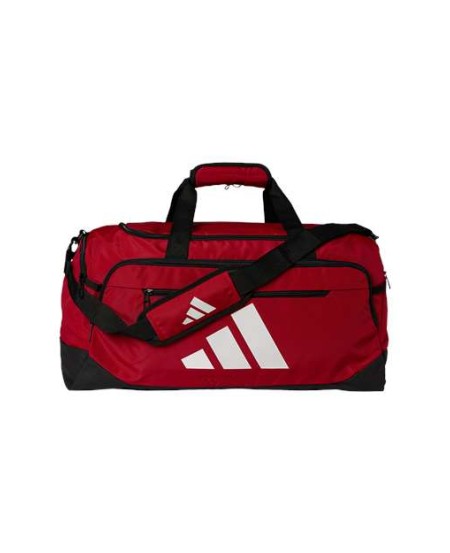 Adidas AB602 Defender 5 Medium Duffel Bag – Unisex 100% Polyester Travel Duffel