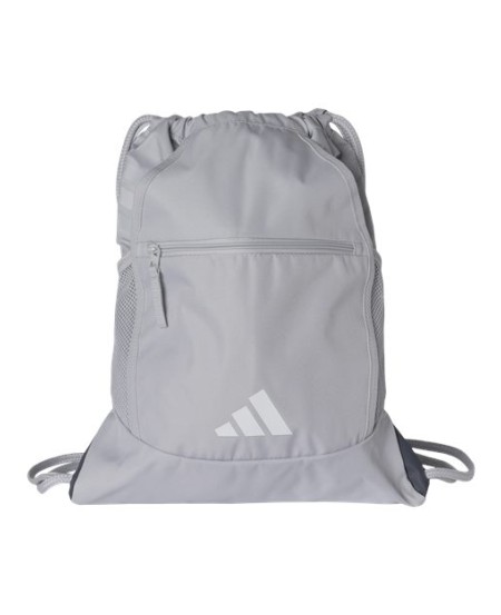 Adidas AB605 Stadium Sackpack Drawstring Bag – Unisex 100% Polyester Drawstring Backpack