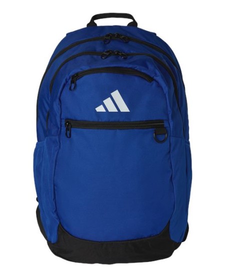 Adidas AB606 Striker 3 Backpack – Unisex Polyester Daypack with Laptop Sleeve | One Size
