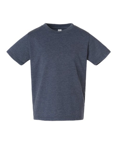 Rabbit Skins 3312 Toddler Vintage Wash T-Shirt – 5.7 oz. 55/45 Ring-Spun Cotton/Polyester | 2T–5/6