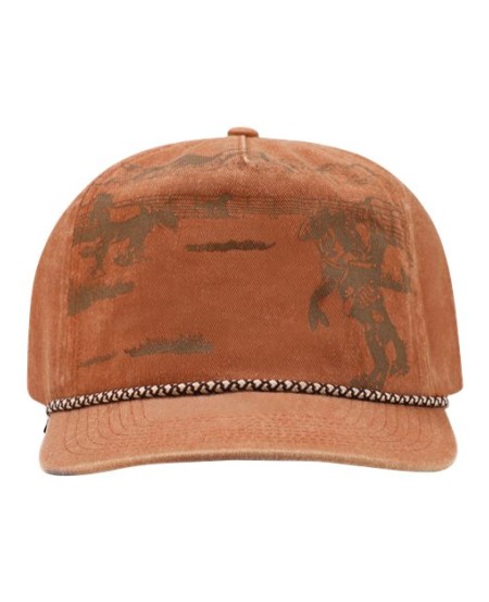 DRI DUCK 3335 Horse Nature Scene Cap – 100% Pigment-Dyed Cotton Twill 5-Panel Unstructured Snapback