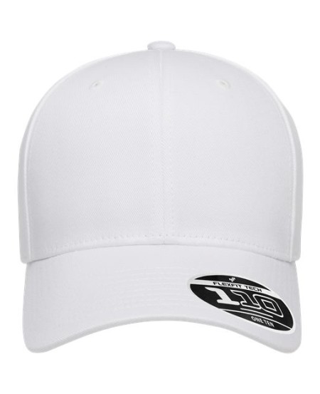 Flexfit 6277ADJ Cotton Blend Adjustable Cap – 63/34/3 Poly/Cotton/PU Spandex | Wooly Combed | OSFA