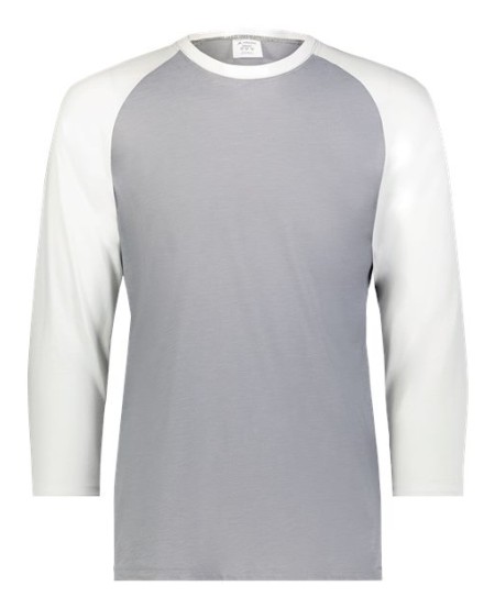 Augusta Sportswear 6879 Men's Gameday Vintage T-Shirt – 3.8 oz. Tri-Blend 3/4 Raglan Tee | S–4XL