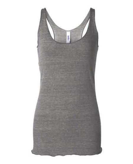 BELLA CANVAS 8430 Women's Triblend Racerback Tank – 3.8 oz. 50/25/25 Poly/Airlume Cotton/Rayon Women's Triblend Racerback Tank Top
