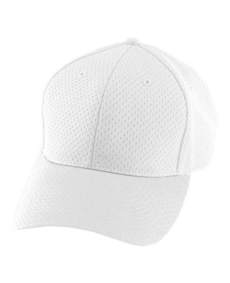Augusta Sportswear 6236 Youth Athletic Mesh Cap – 100% Polyester Six-Panel Structured Cap | OSFM