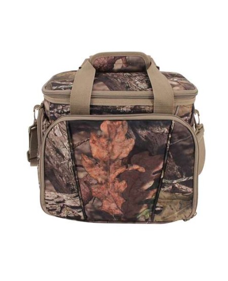 Liberty Bags 5561 Camo Camping Cooler Bag – 600 Denier Polyester Mossy Oak Insulated 12-Can Cooler Bag | 12