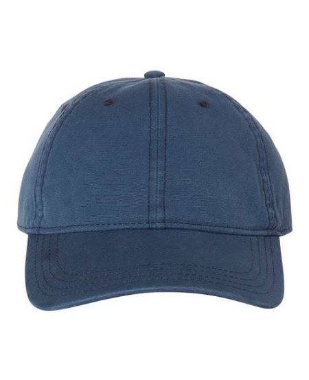DRI DUCK 3231 Woodend Cap – 100% Cotton Brushed Canvas | Unstructured Six-Panel Low-Profile | Tri-Glide Buckle Closure