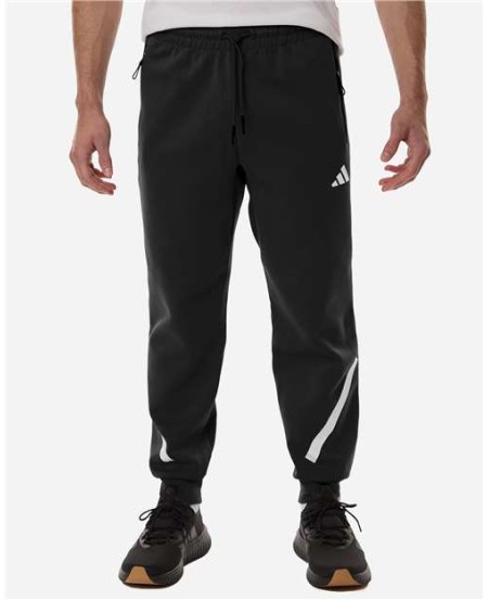 Adidas AT222 Men's Z.N.E. Joggers – 9.7 oz. 57/43 Recycled Polyester/Cotton Three-Layer Double Knit | Mid-Rise