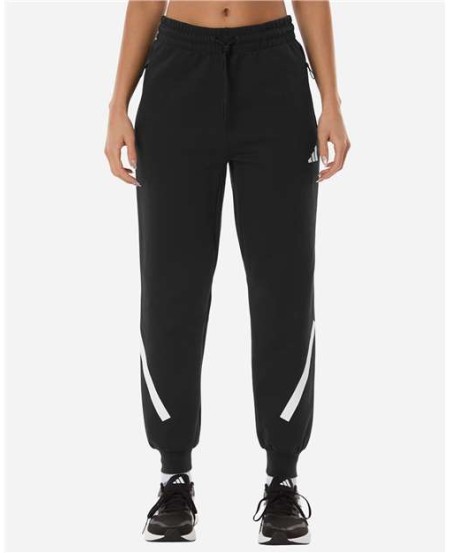 Adidas AT223 Women's Z.N.E. Joggers – 9.7 oz. 57/43 Recycled Polyester/Cotton Three-Layer Double Knit | High-Rise
