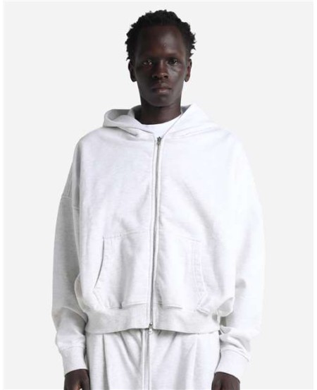 Shaka Wear SHGCZ Unisex Garment-Dyed Cropped Full-Zip Hoodie – 100% Cotton Garment-Dyed Crop Sweatshirt | S–3XL
