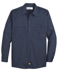 Dickies Industrial Cotton Long Sleeve Work Shirt