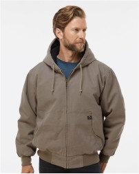 DRI DUCK Cheyenne Boulder Cloth Hooded Jacket with Tricot Quilt Lining