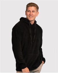 Burnside Polar Fleece Hooded Pullover