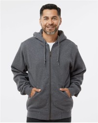 DRI DUCK Crossfire Heavyweight Power Fleece Hooded Jacket with Thermal Lining