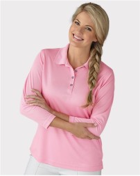 Paragon Women's Lady Palm Three-Quarter Sleeve Polo