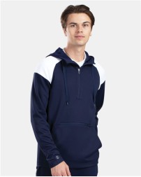 Holloway Limitless Quarter-Zip Hooded Pullover
