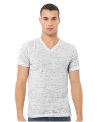 BELLA  CANVAS Textured Jersey V-Neck Tee