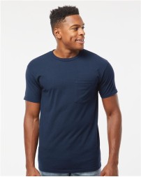 Tultex Heavyweight Jersey Pocket T-Shirt