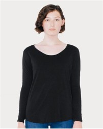 American Apparel Women's Ultra Wash Long Sleeve Tee