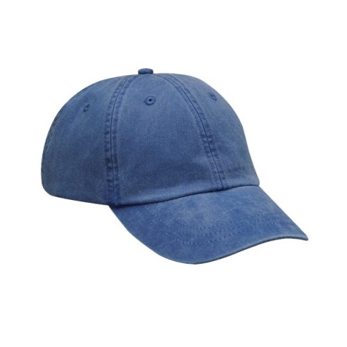 Adams Headwear LP101 Optimum Pigment-Dyed Dad Hat – Unstructured 6-Panel Low-Profile Cotton Cap | One Size