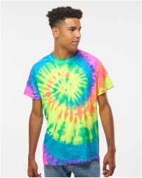 Colortone Multi-Color Tie-Dyed T-Shirt