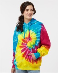 Colortone Tie-Dyed Hooded Sweatshirt