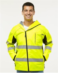 Kishigo Unisex Premium Black Series Windbreaker