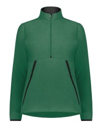 Augusta Sportswear Eco Revive Women's Polar Fleece Quarter-Zip Pullover