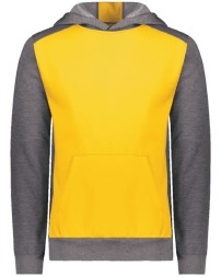 Augusta Sportswear Youth Eco Revive Three-Season Triblend Fleece Hooded Sweatshirt