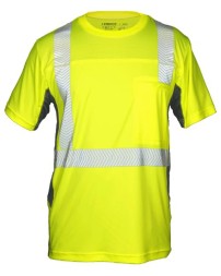 Kishigo Unisex Premium Black Series Cool Touch Class 2 T-Shirt