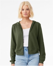 BELLA  CANVAS FWD Fashion Women's Sponge Fleece Full-Zip Hoodie