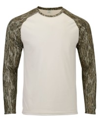 Paragon Jackson Mossy Oak Colorblocked Long Sleeve T-Shirt