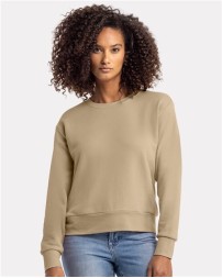 Next Level Women's Laguna Sueded Sweatshirt