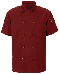 Chef Designs Mimix Short Sleeve Chef Coat with OilBlok